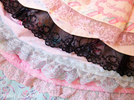 Lovely colorful lace