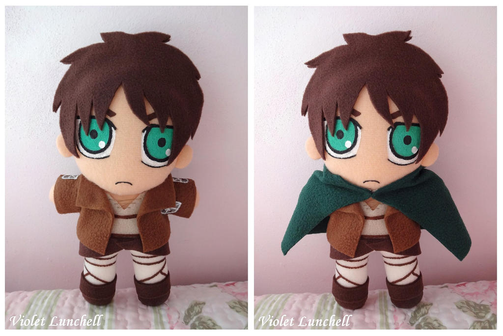 Shingeki no Kyojin Eren Jaeger plushie