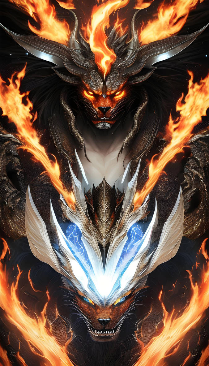 Simple Ifrit Final Fantasy Ifrit unleas form by Diulga07aiart on DeviantArt