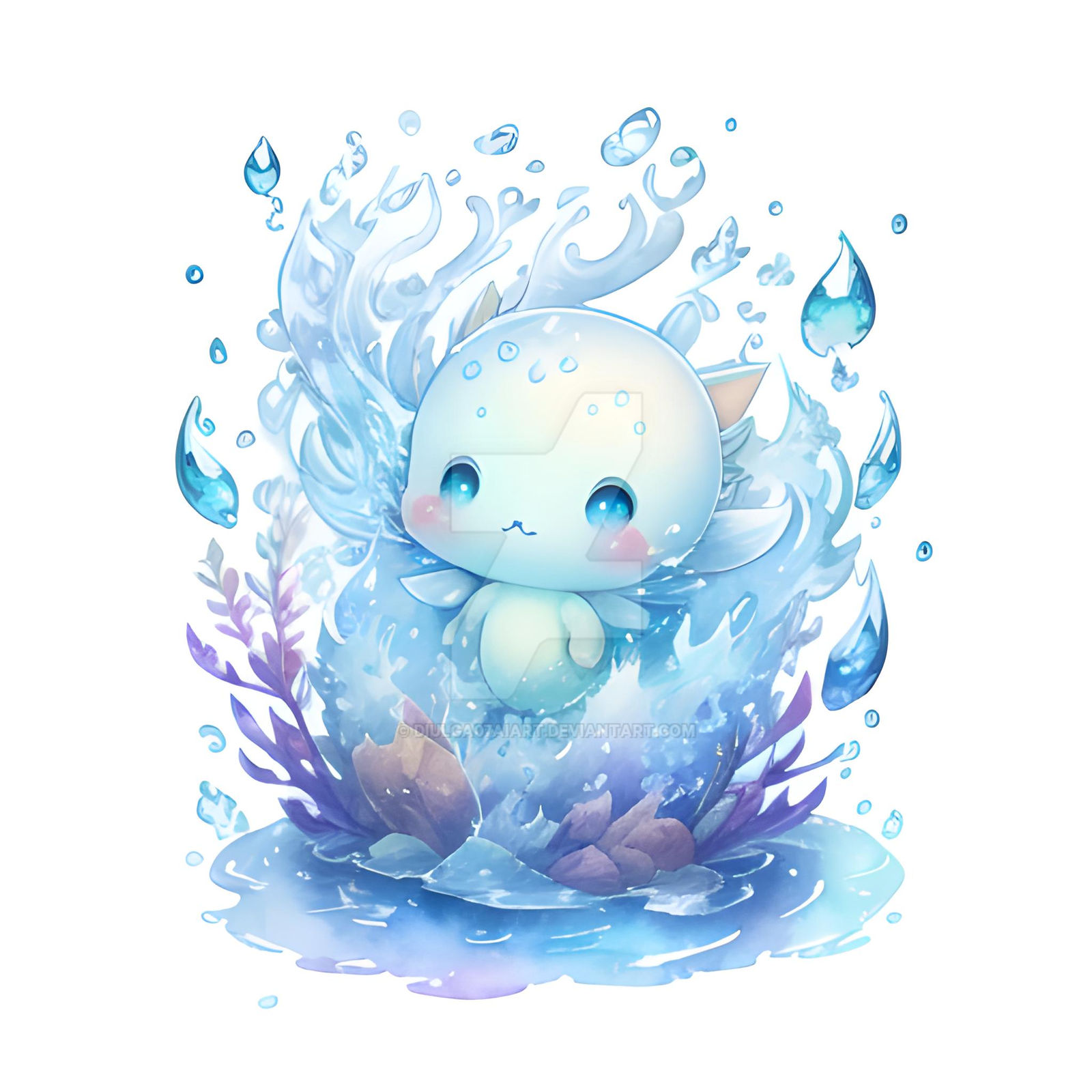 Torrent elemental by Diulga07aiart on DeviantArt