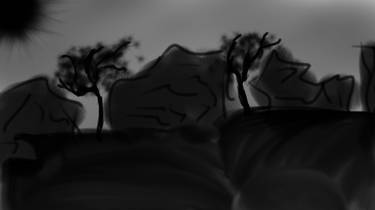 Dark landscap