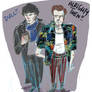 Sherlock/Ace Ventura.