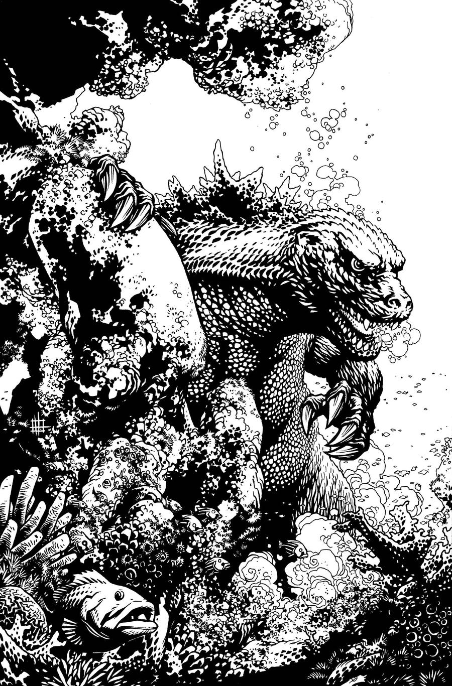 Godzilla Cover 1 by Spacefriend-KRUNK