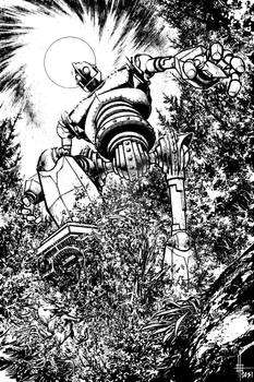 Iron Giant Commission inks