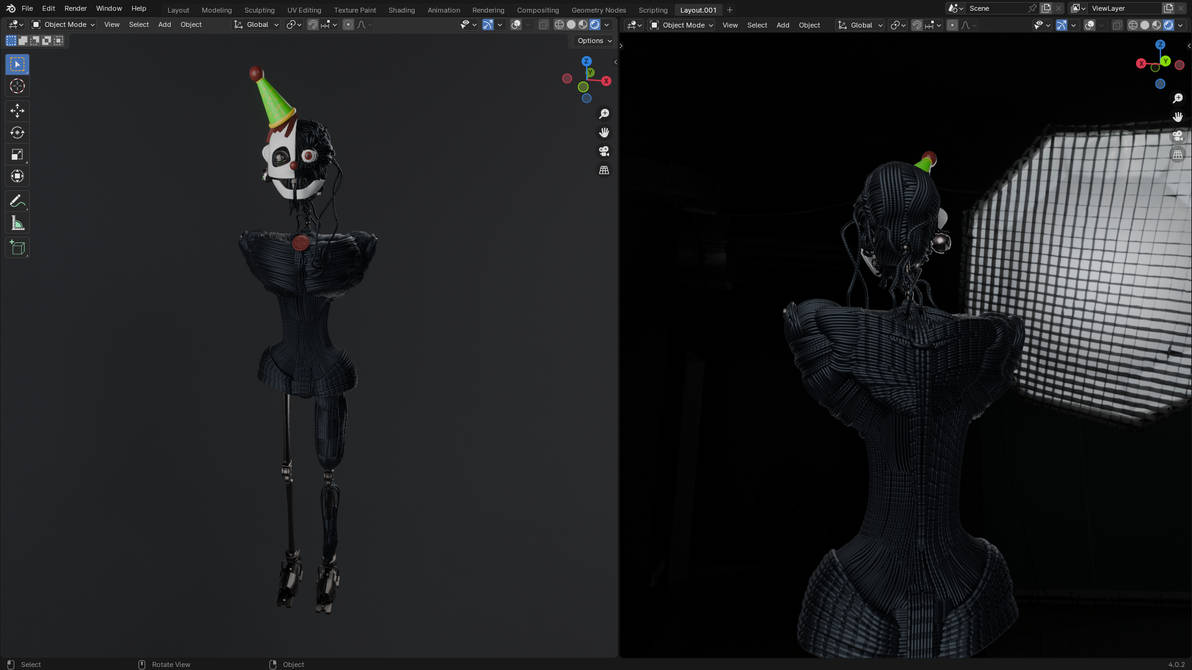 Ennard model WIP by SevenChest on DeviantArt