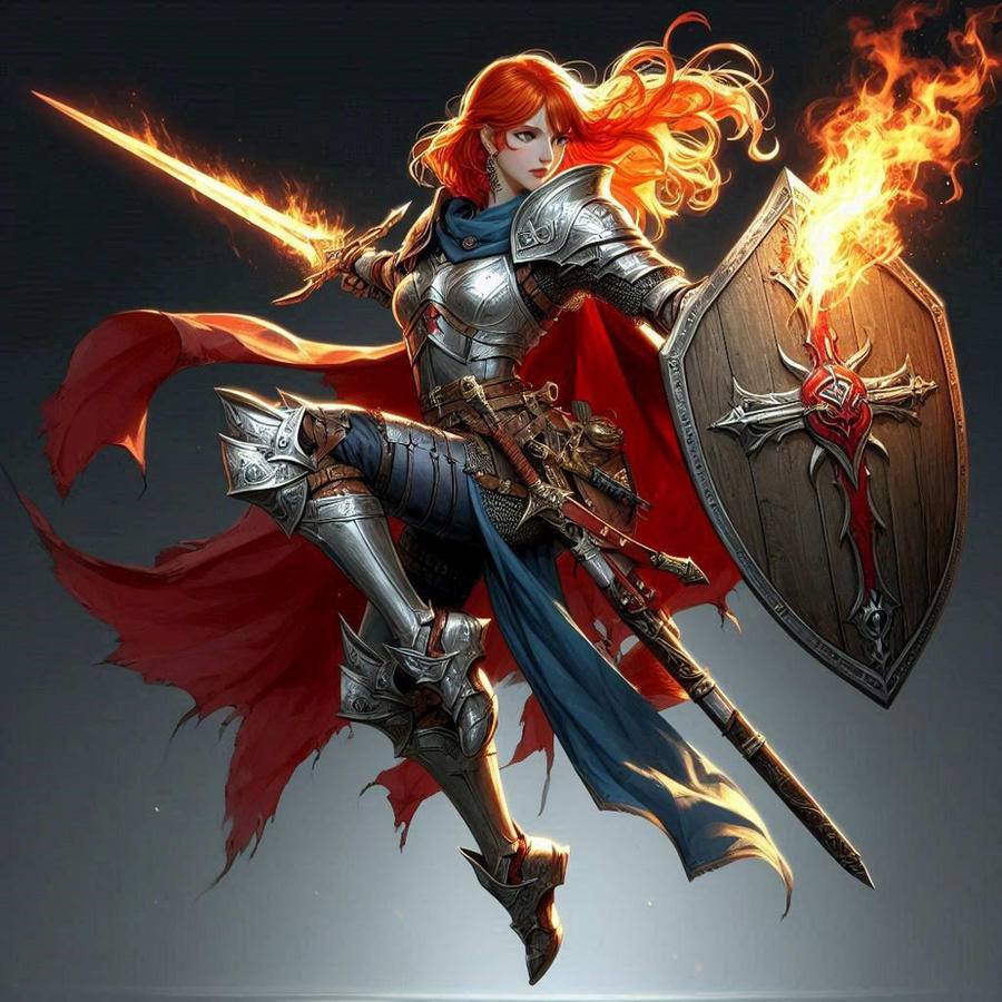 Knight Magic User Magic Knight by AlfalfaNana on DeviantArt