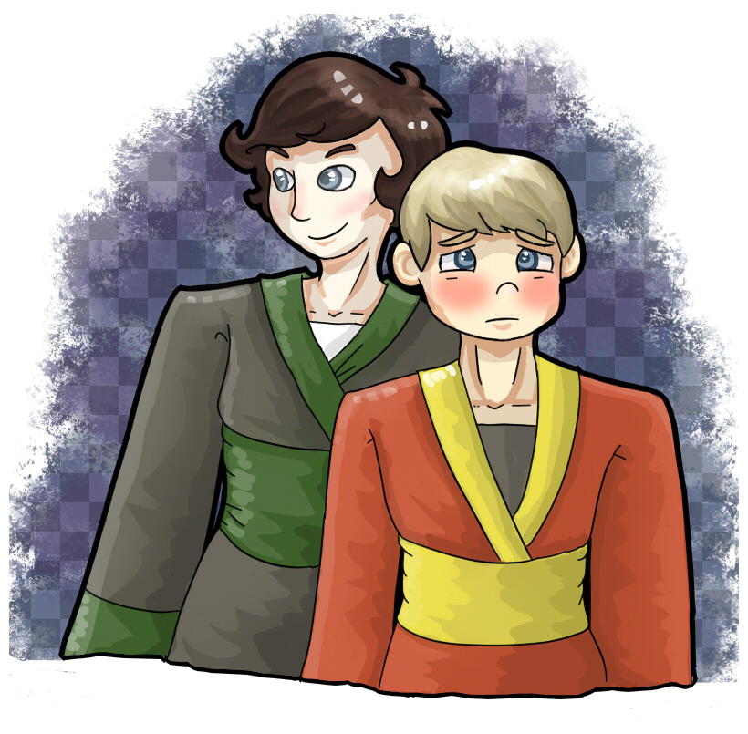 Sherlock and John kimono