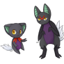 Fakemon: Velvux and Noirix