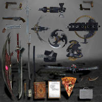 Devil May Cry 4 Weapons and Objects
