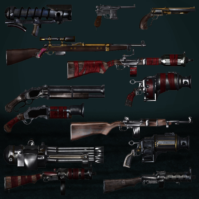 BioShock Inifinite Weapons by ArmachamCorp on DeviantArt