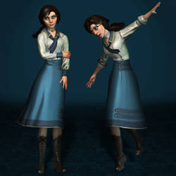 BioShock Infinite Elizabeth Student Clean