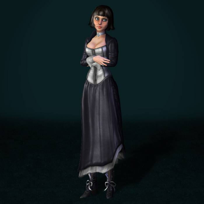 Elizabeth NPC+Avatar [Bioshock Infinite] [Clothed] for Bonelab 