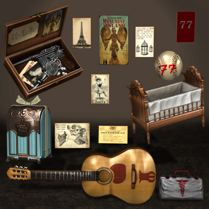 BioShock Infinite Props Pack 1A by ArmachamCorp on DeviantArt