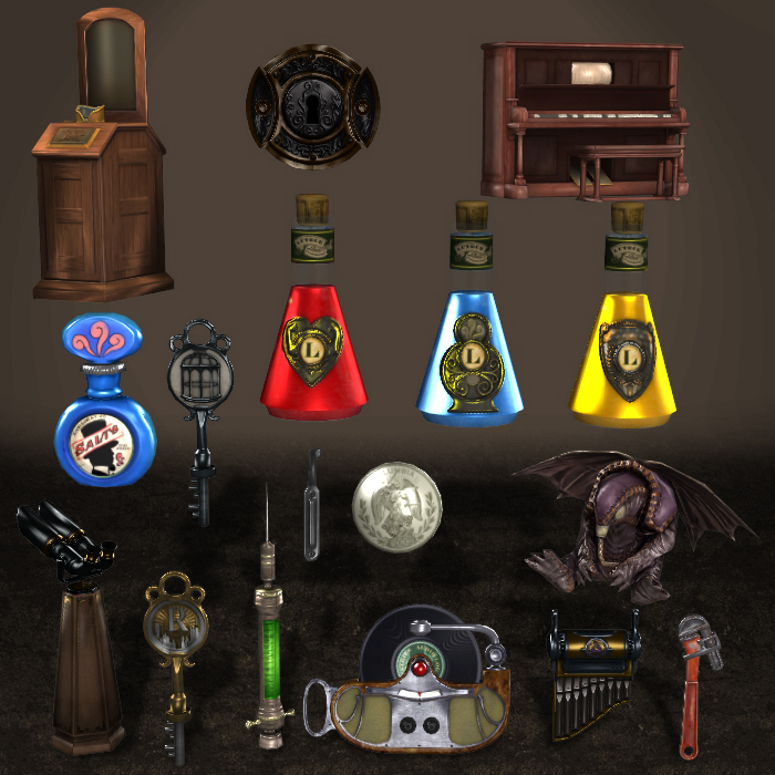 BioShock Infinite Props Pack 1B