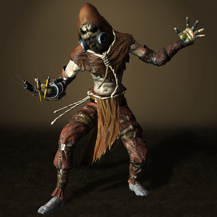 Batman Arkham Asylum Scarecrow UPDATED