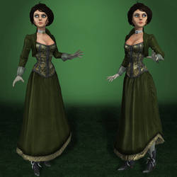 MESHMOD Elizabeth Gibson Girl