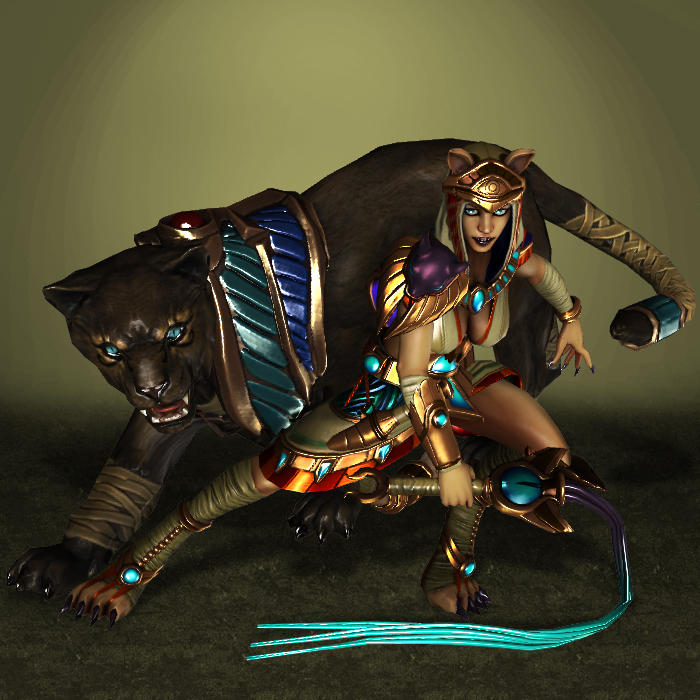 SMITE Bastet V2 By ArmachamCorp On DeviantArt smite-bastet-v2-by-armachamcorp-on-deviantart