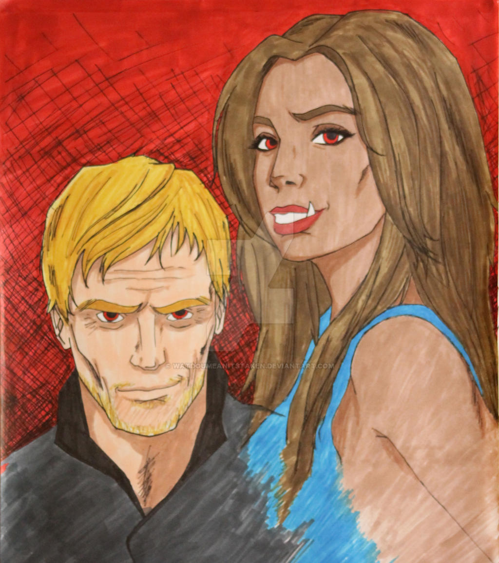 Two Alphas by watdoumeanitstaken on DeviantArt