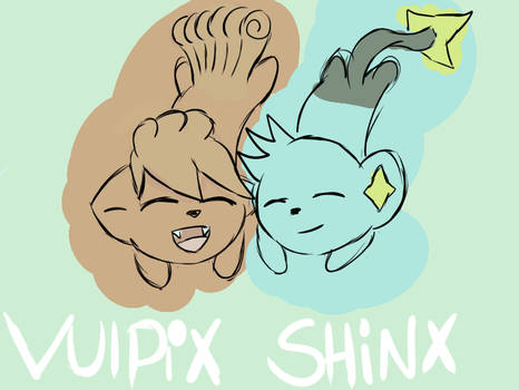 Shinx and Vulpix (NOT CREEPYPASTA)