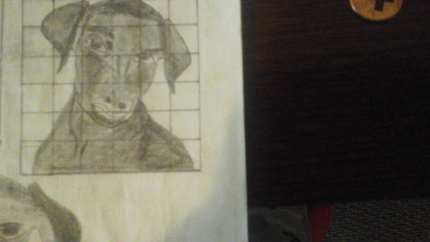 Creepy Guy Dog (Grid)