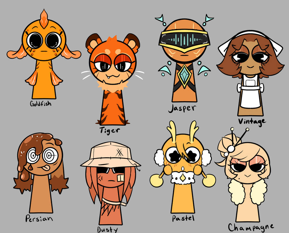 Sprunki Collection Orange - 8-8 Open - 5$ USD by XxDollieFluffxX on ...