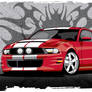 Red Mustang