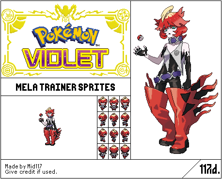 Pokémon Violet Trainers - (Transparent PNG)