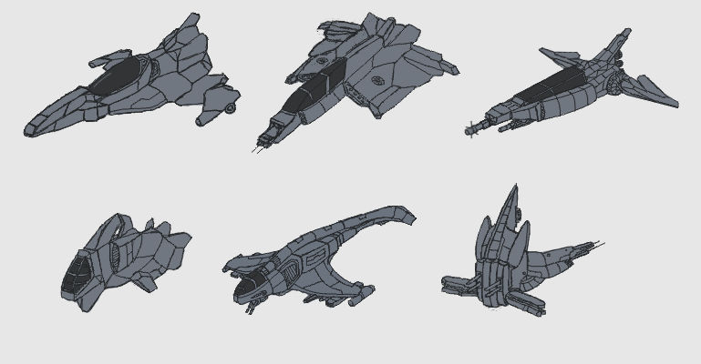 Space Ship Sketchs by Dr--Maniacus