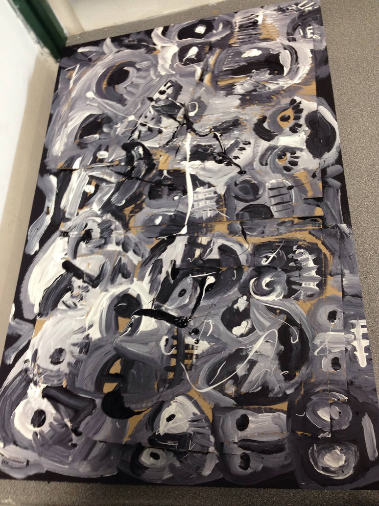 grey faces by GhostFriedEgg on DeviantArt
