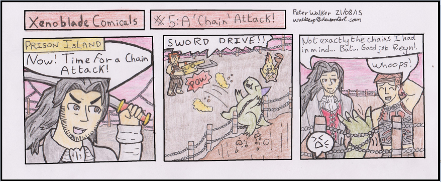 Xenoblade Comicals #5: A 'Chain' Attack!