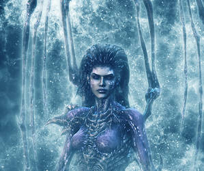 Sarah Kerrigan - Queen of Blades - Portriet