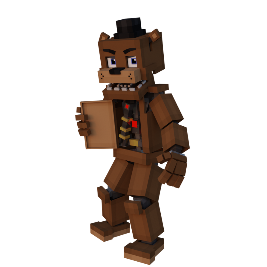 Minecraft Freddy Fazbear Rig by MallowBrain13 on DeviantArt