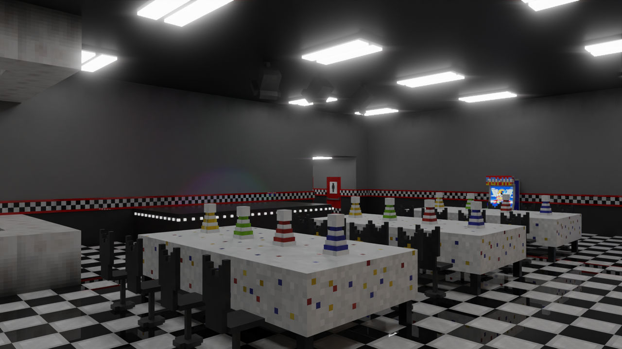 Fredbears Family Diner Interior by MallowBrain13 on DeviantArt