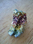Bismuth crystals are manmade