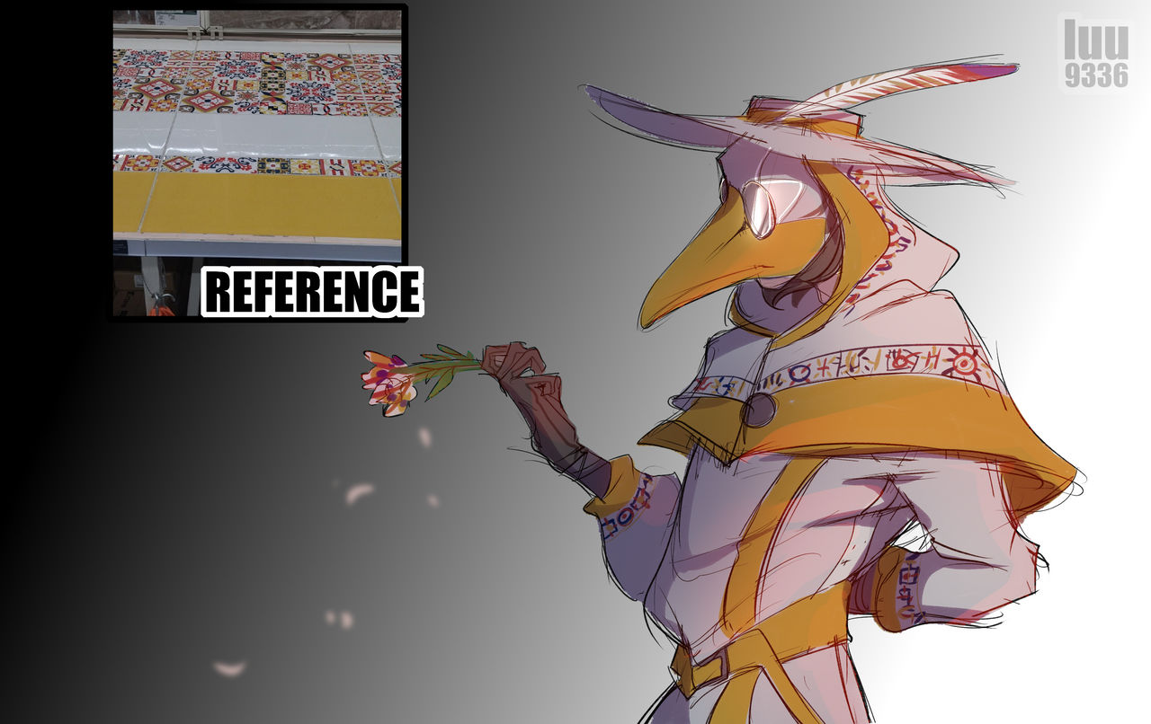 A character from a random photo by LUU-9336 on DeviantArt
