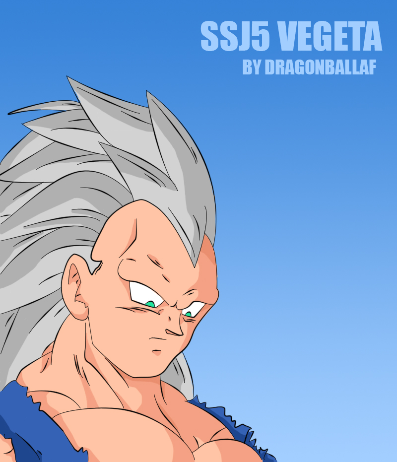 Vegeta ssj5 by Axely4001 on DeviantArt