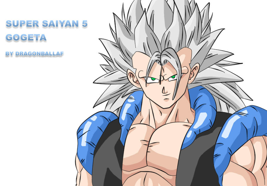 Super saiyan 5 gogeta by DragonballAF on DeviantArt