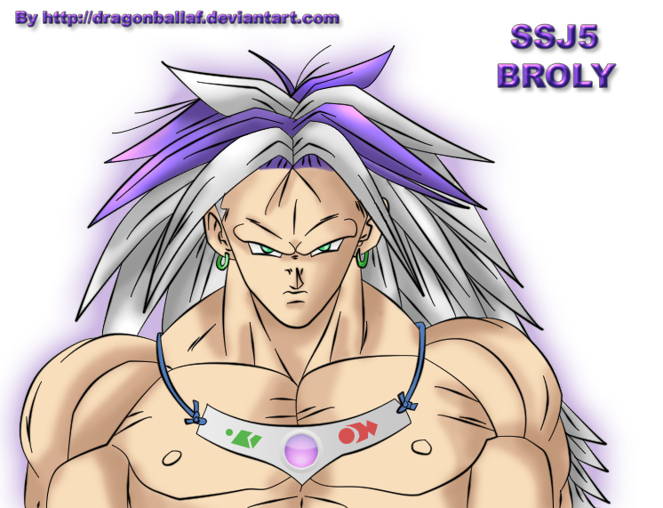 Broly ssj5 colored by DatRealismWolf -- Fur Affinity [dot] net