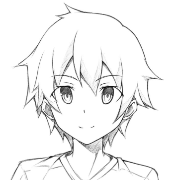 Anime boy with short hair by Lpspopular1234 on DeviantArt