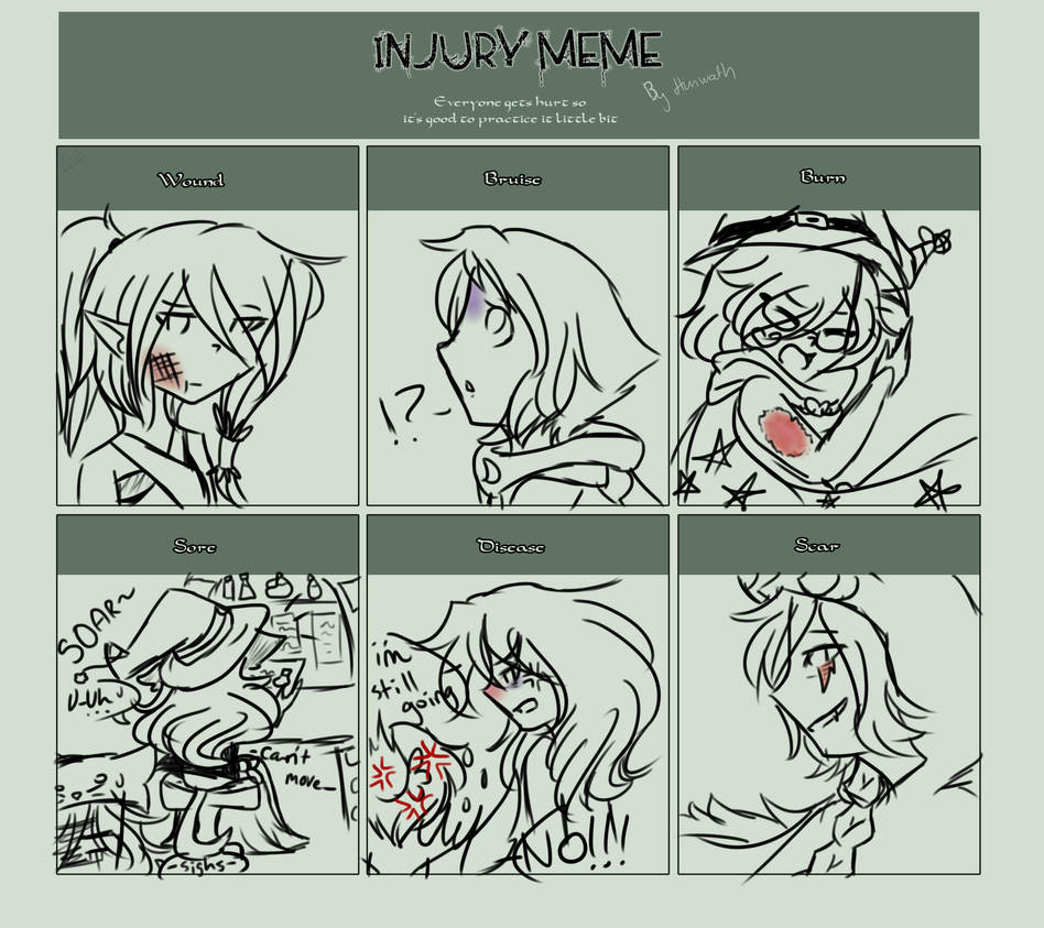Reportlab Injury Meme injury meme practice: 2 by Frostart12 on DeviantArt