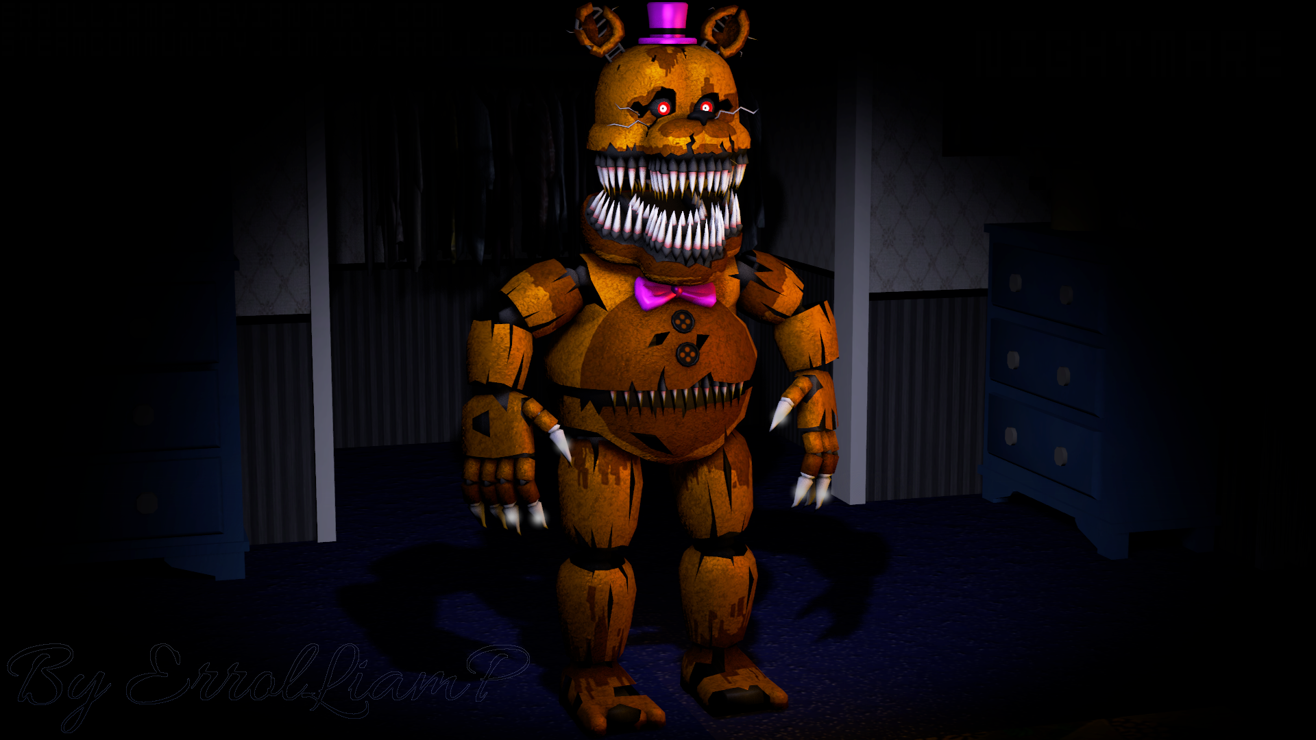 The Joy Of Creation: Reborn Five Nights At Freddy's 4 Nightmare PNG,  Clipart, Art, Deviantart, Digital