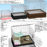 DL SERIES animal cages big medium and small