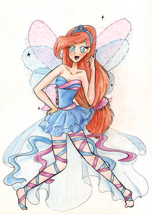 INKtober 10 Winx Fan Art by PatTanuki