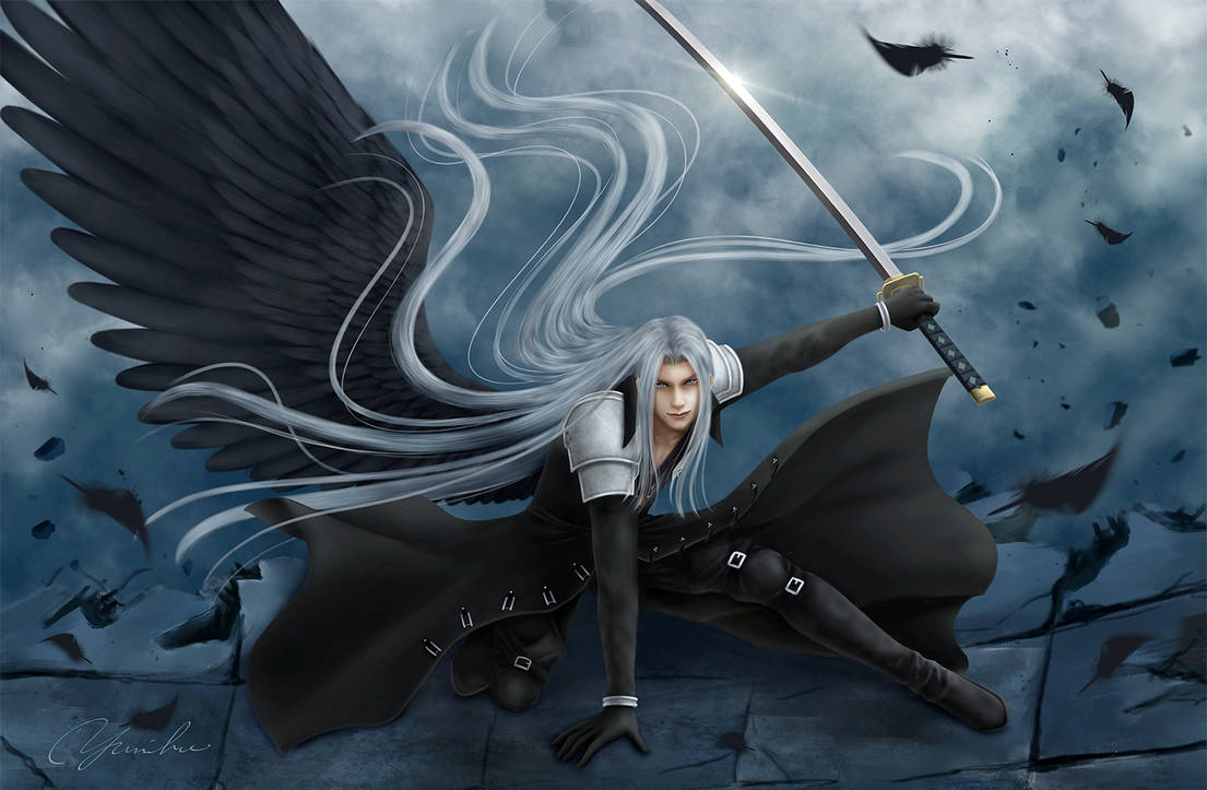 One Winged Sephiroth - One Winged Angel by Yumiko24 on DeviantArt