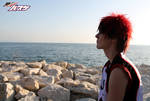Kuroko No Basket : Taiga and the sea by MischAxel