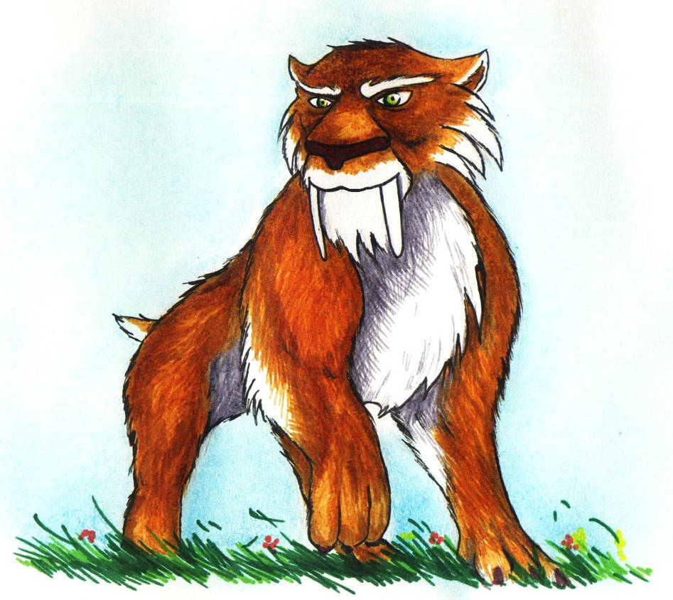 Soto Sabertooth Tiger Ice Age by Scottvisnjic on DeviantArt