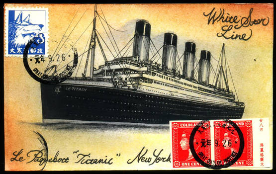 Titanic Postcard