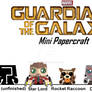Mini Papercraft Guardians of the Galaxy