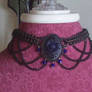 Indigo Rose Choker