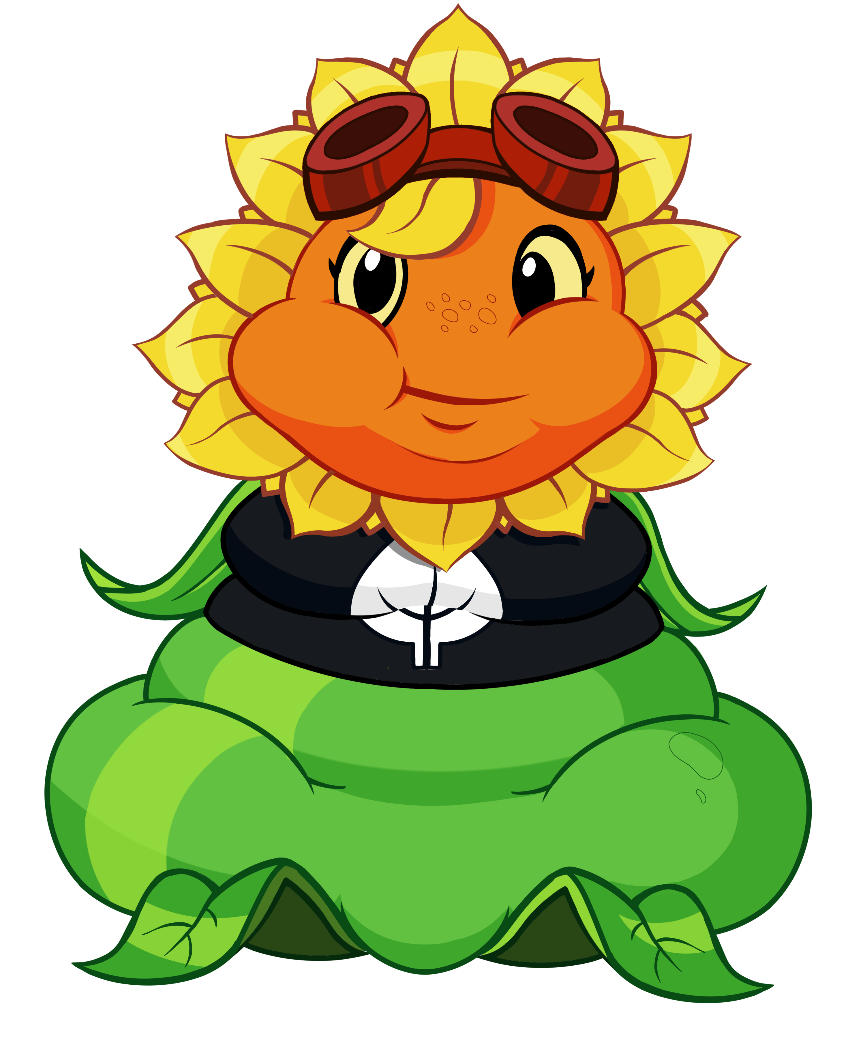 DigiFatart: Fat Solar Flare (PVZ Heroes) by EndouArata-2019 on DeviantArt